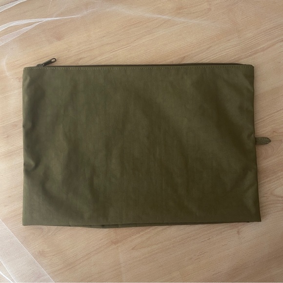 NWOT Baggu Large Go Pouch - Seaweed (Tide Pool) - Picture 5 of 5